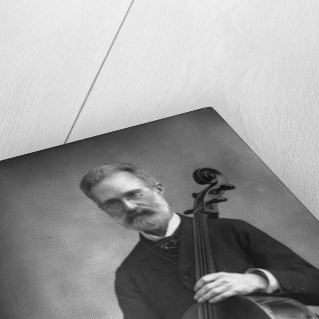 Carlo Alfredo Piatti (1822-1901), Italian violoncellist by W&D Downey