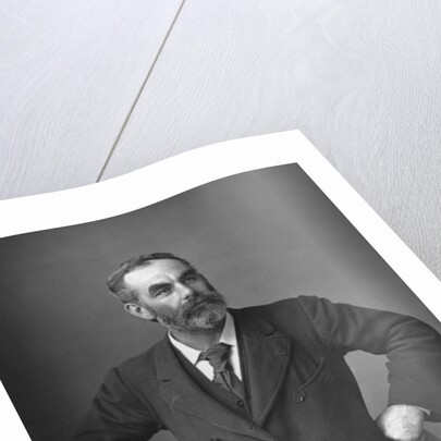 John Burns (1858-1943), English trade unionist, anti-racist, socialist and politician by W&D Downey