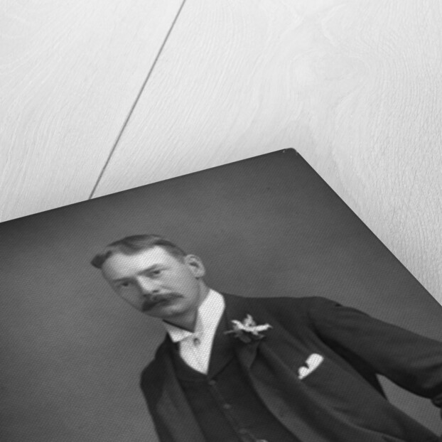 Jerome K. Jerome (1859-1927), English author by W&D Downey