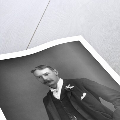 Jerome K. Jerome (1859-1927), English author by W&D Downey