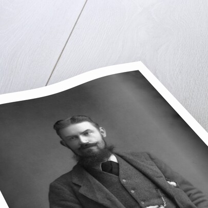 George Bernard Shaw (1856-1950) Irish dramatist, critic and Fabian by W&D Downey