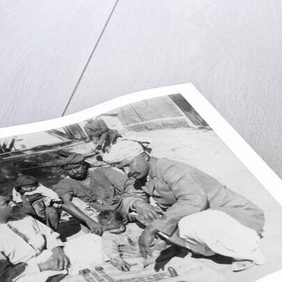 Hindus gambling, India by Anonymous