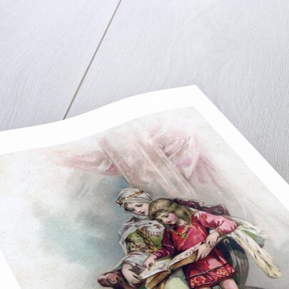 Alfred the Great learning to read by Frances Brundage