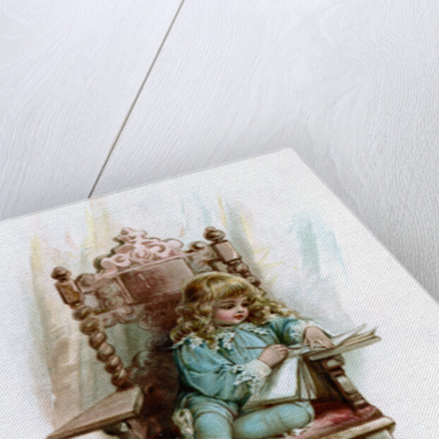 Edward VI, keeping his Diary by Frances Brundage