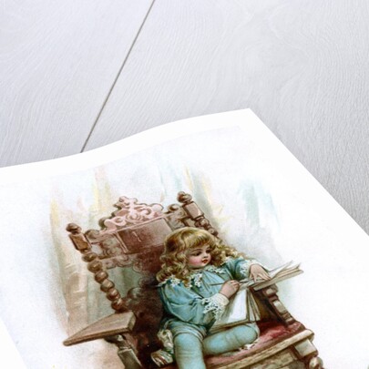 Edward VI, keeping his Diary by Frances Brundage