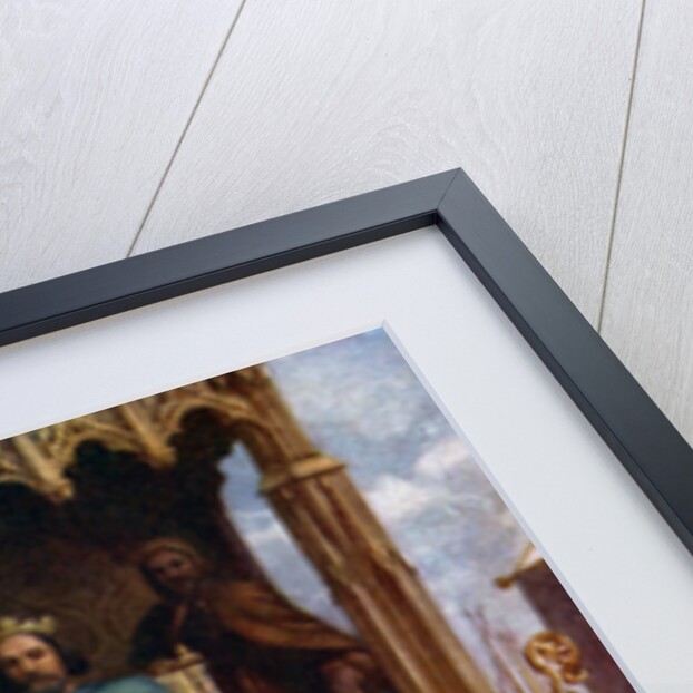 The Black Prince being made a Knight of the Garter by Anonymous