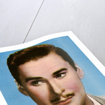 Errol Flynn (1909-1959), American film actor by Anonymous