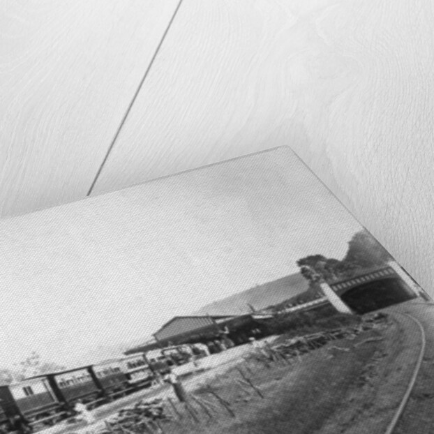 The Royal Train leaving Kandy station, Sri Lanka by Anonymous