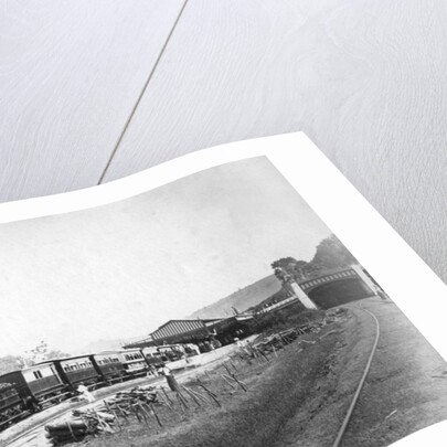 The Royal Train leaving Kandy station, Sri Lanka by Anonymous