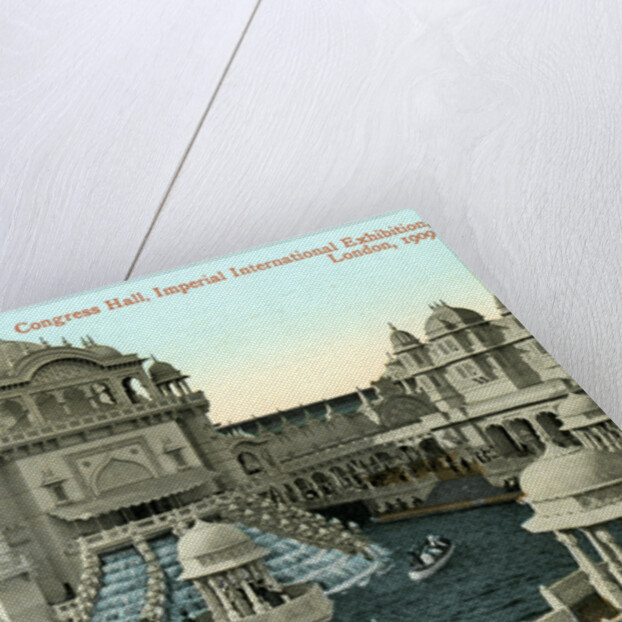 Congress Hall, Imperial International Exhibition, London by Valentine & Sons