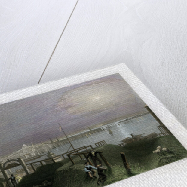 Boston as seen from the Dorchester Heights, USA by James Tibbitts Willmore