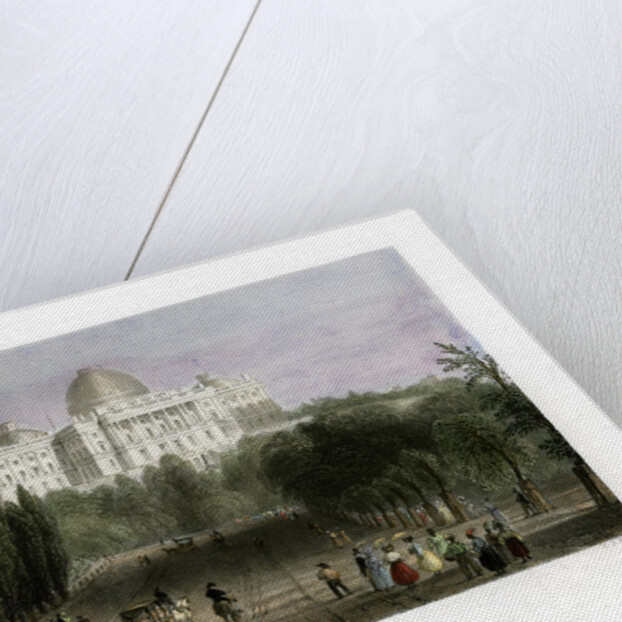 View of the Capitol at Washington, USA by CJ Bentley