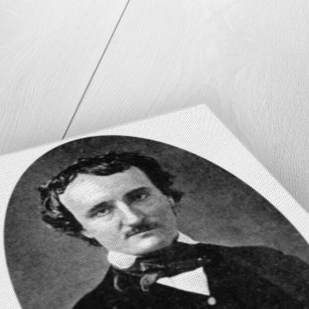 Edgar Allan Poe (1809-1849), American author and poet by Anonymous