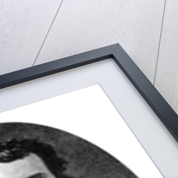 Edgar Allan Poe (1809-1849), American author and poet by Anonymous