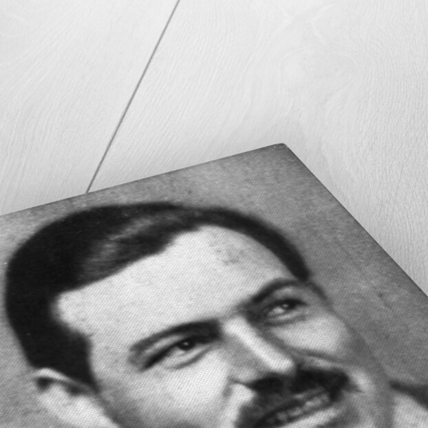 Ernest Hemingway (1899-1961), American novelist by Anonymous