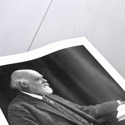 Sir Oliver Joseph Lodge (1851-1940), English physicist and writer by Anonymous