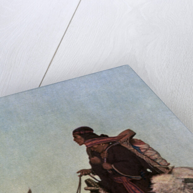 On the October Trail by NC Wyeth