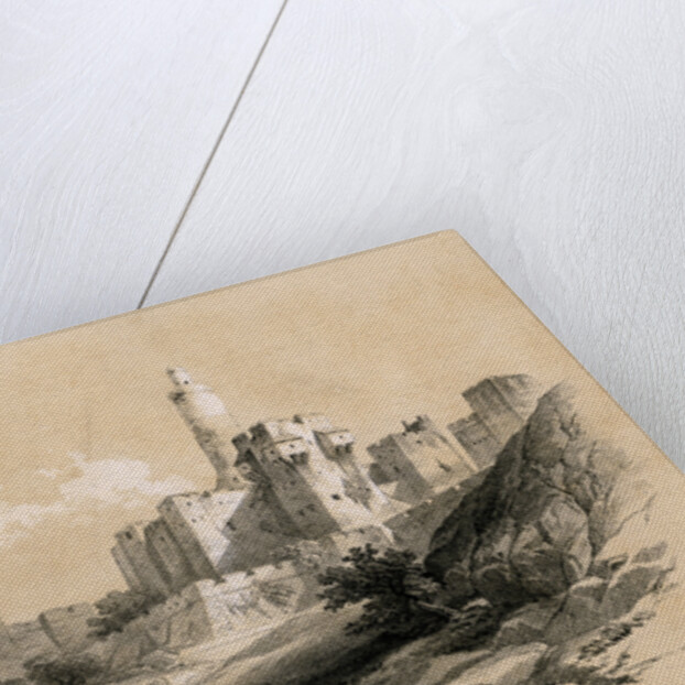 The Tower of David, Jerusalem, Israel by David Roberts