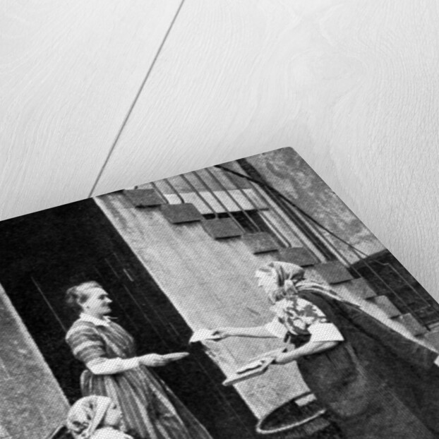 Fish seller, Scotland by Donald McLeish