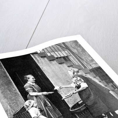 Fish seller, Scotland by Donald McLeish