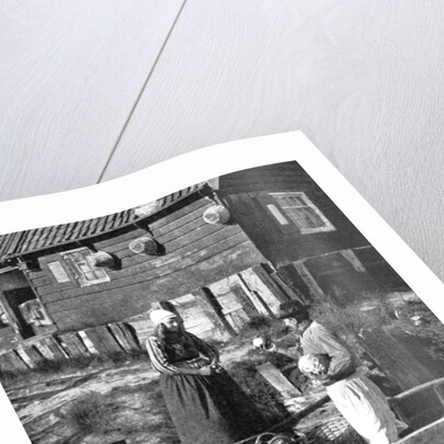 Greengrocer bringing goods by boat, Marken, Holland by Donald McLeish