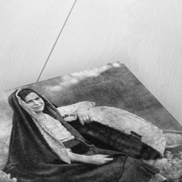 Peasant woman, northern Portugal by O Bobone