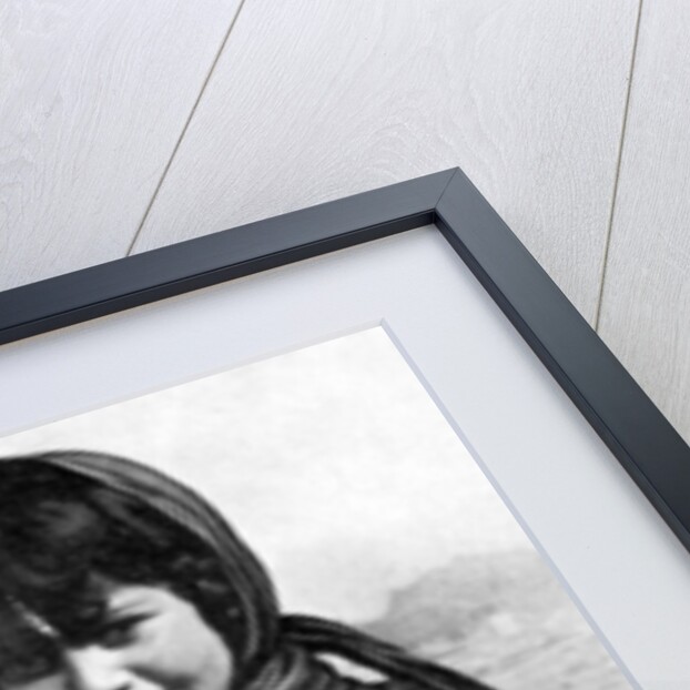 Bedouin girl in the Syrian desert by HJ Shepstone