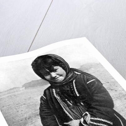 Bedouin girl in the Syrian desert by HJ Shepstone