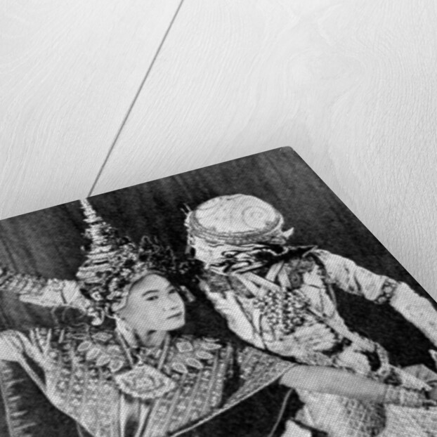 Burmese dancers by Fox