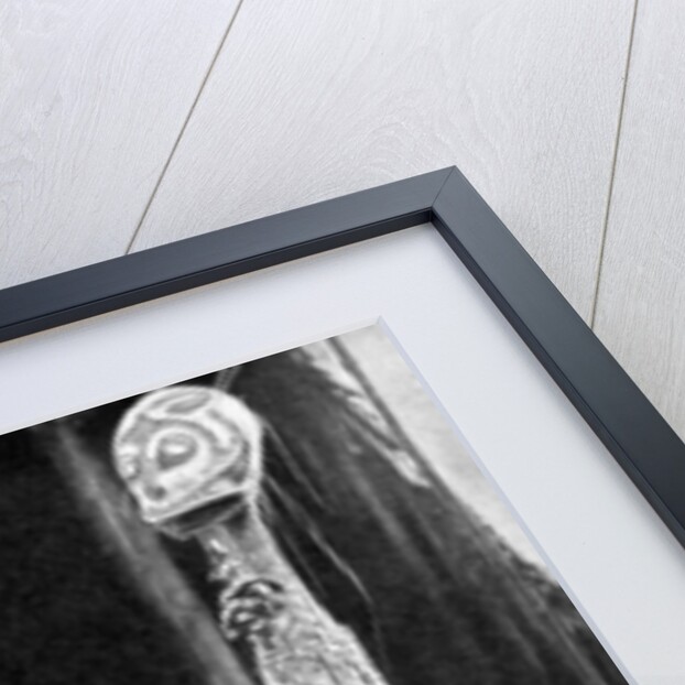 Goblin masks and visors worn as beauty aids, Papua, New Guinea by Fox Photos
