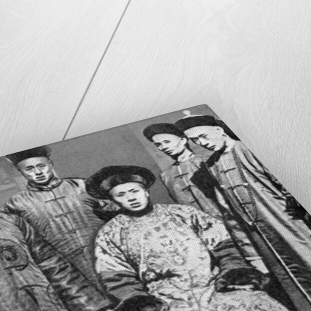 A portrait of mandarins, China by Fox Photos