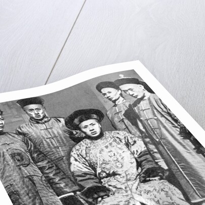 A portrait of mandarins, China by Fox Photos