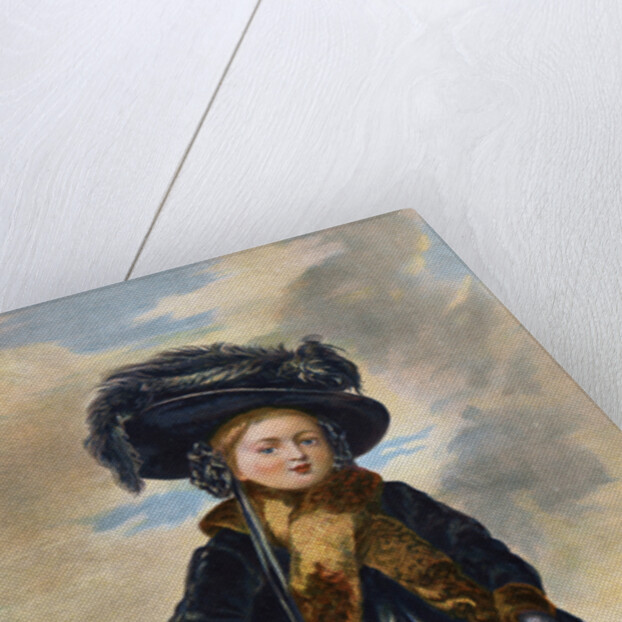 Queen Victoria (1819-1901) aged four years old by Eyre & Spottiswoode