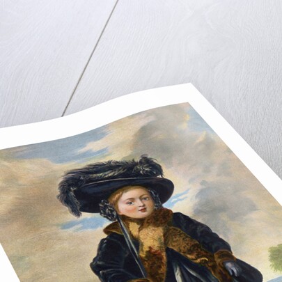 Queen Victoria (1819-1901) aged four years old by Eyre & Spottiswoode