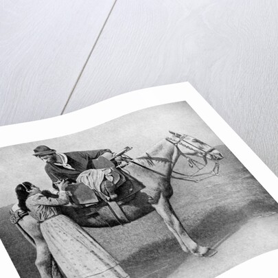 Gaucho sweethearts exchange mate cups, Argentina by Anonymous