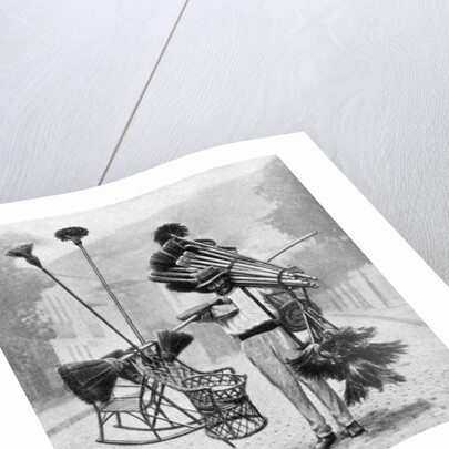 Broom vendor, Rio de Janeiro, Brazil by Anonymous