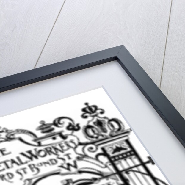 Advertisement for the Women Metal Workers company in London by Anonymous