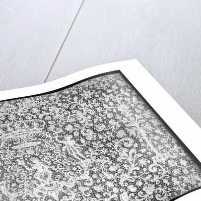 Raised Venetian or rose point lace by Bemrose