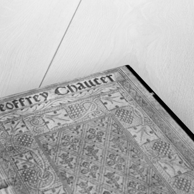 The Kelmscott Chaucer, with a special binding by William Morris by Anonymous