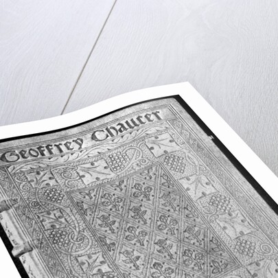 The Kelmscott Chaucer, with a special binding by William Morris by Anonymous
