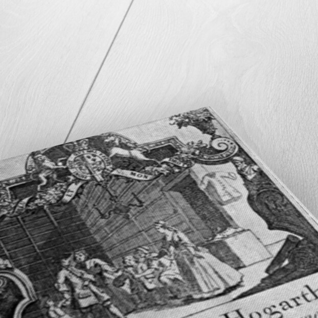 Advertisement for Mary and Ann Hogarth's draper's shop by Anonymous