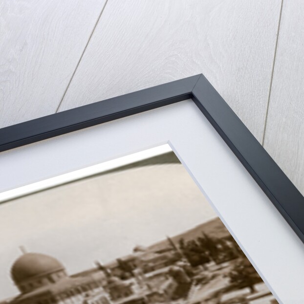 The 'Dome of the Rock', where the Temple Alter stood, Mount Moriah, Jerusalem, Palestine by Underwood & Underwood