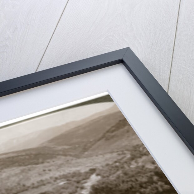 Lebanon, looking east over the upper Jordan Valley to Mount Hermon by Underwood & Underwood