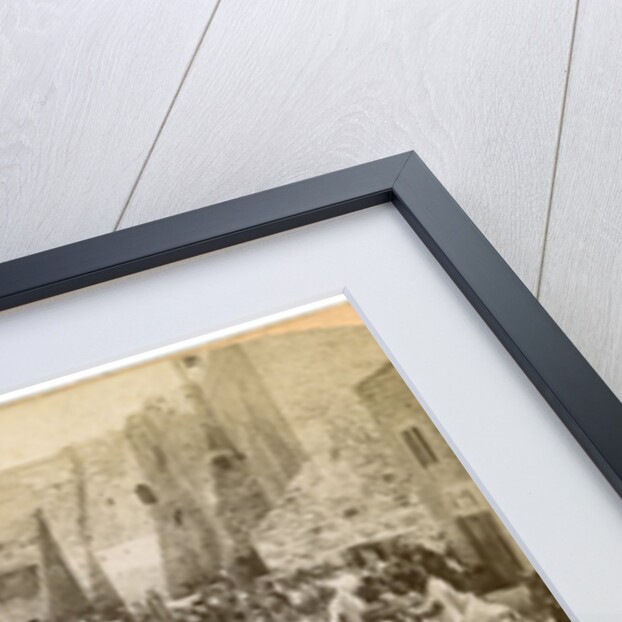 Church of the Nativity, built where Jesus was born, Bethlehem, Palestine by Underwood & Underwood