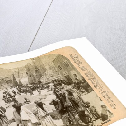 Church of the Nativity, built where Jesus was born, Bethlehem, Palestine by Underwood & Underwood