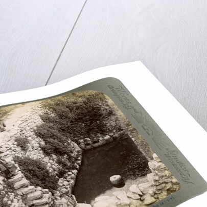 The Pool of Siloam, outside Jerusalem, Palestine by Underwood & Underwood