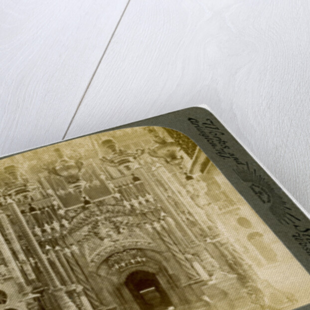 Church of the Holy Sepulchre, Jerusalem, Palestine by Underwood & Underwood