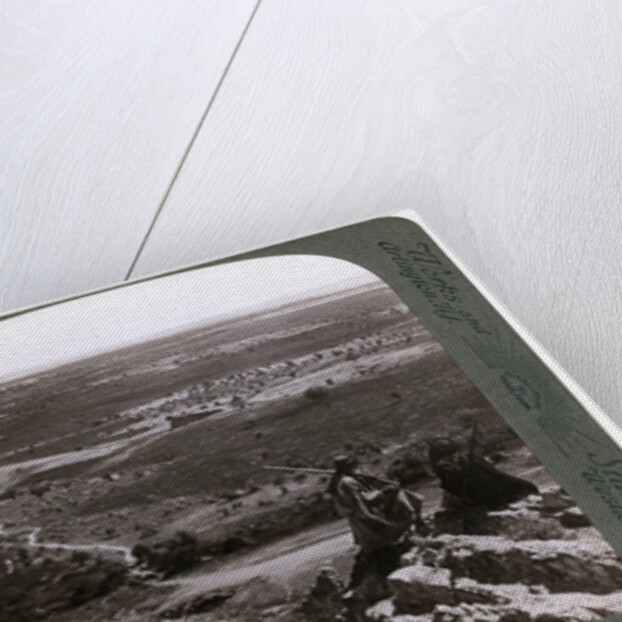 The plain of the River Jordan, as seen from the ruins of ancient Jericho, Palestine by Underwood & Underwood