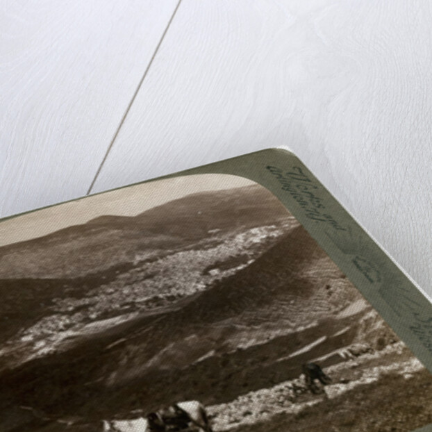 Shechem, south-west from Mount Ebal, Palestine by Underwood & Underwood