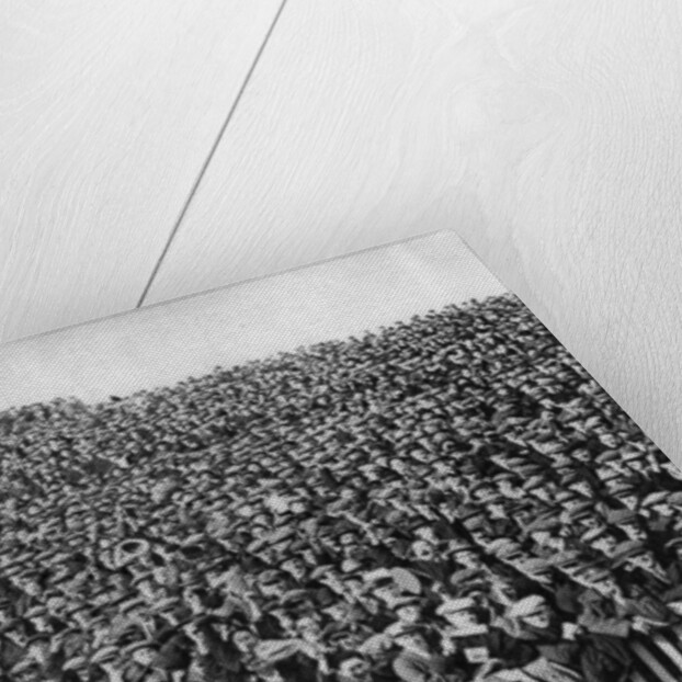 A Saturday winter football crowd, London by Anonymous